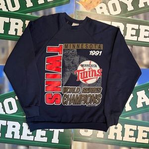 Vintage Minnesota twins crewneck